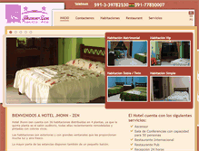 Tablet Screenshot of hoteljhonnzen.com